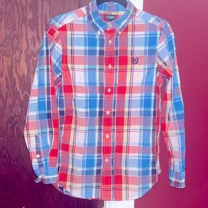 Chaps Men Button Down Shirt